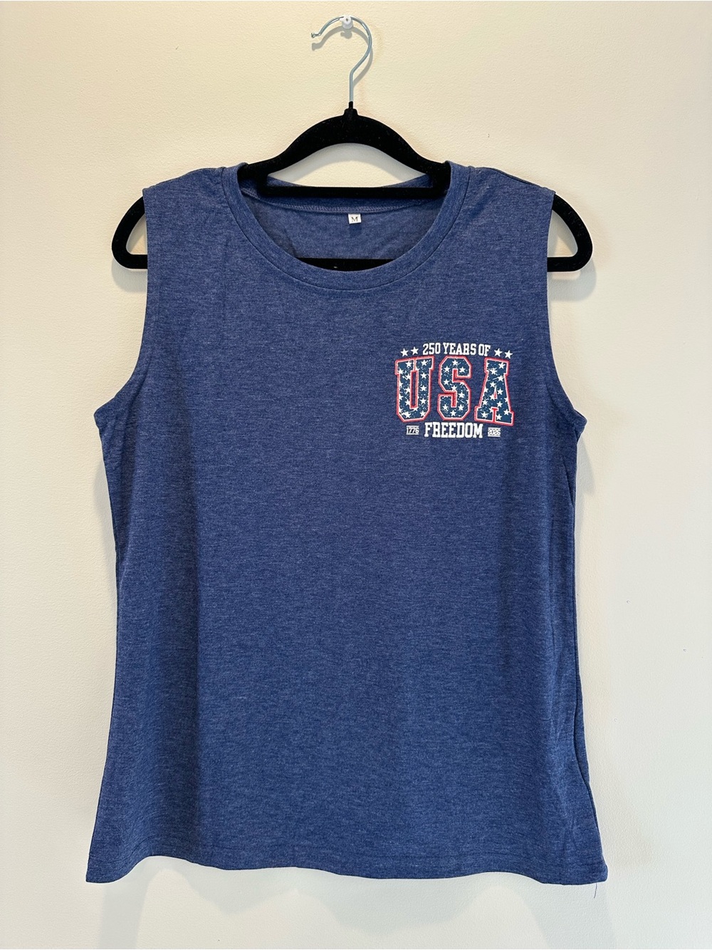 250 Years 'We the People' Sleeveless Tee - Navy